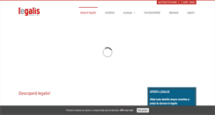 Desktop Screenshot of legalis.ro