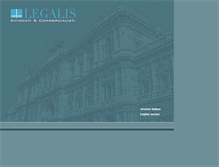 Tablet Screenshot of legalis.it